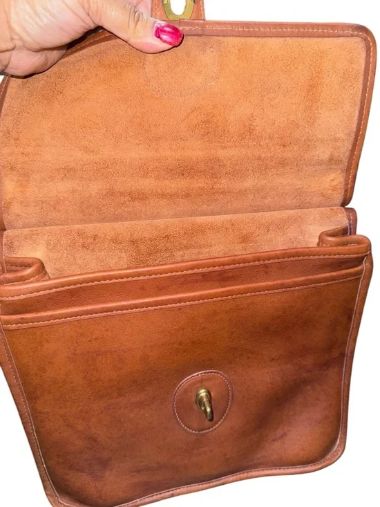 Coach Willis Satchel /Shoulder Bag with COA 1980’s - Picture 12 of 16